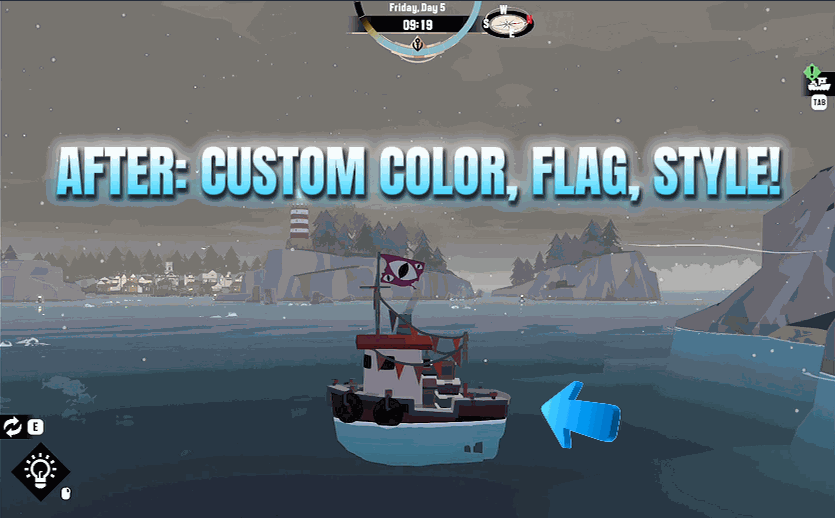 DREDGE — Boat Styler (screenshot 3)
